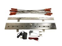 SunshineBBQs Electric Kebab Rotisserie Cypriot Gearing System with Motor & 11 Skewers affix to your BBQ