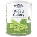 Augason Farms Dehydrated Cross Cut Celery Can, Emergency Food Supply, Everyday Meals, 36 Servings