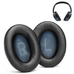 Premium Replacement SoundLink Around-Ear 2 Ear Pads/SoundLink AE2 Ear Pads Cushions compatible with Bose SoundLink Around-Ear 2 (AE2) Headphones (Black). Premium Protein Leather/High-Density Foam