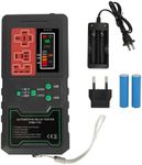 Automotive Relay Tester, 24V 12V Relay Tester Automotive Kit for 4 and 5 Pin Relays, LED Display Electrical Relay Tester With Large Capacity Battery, for Car Motorcycle Maintenance