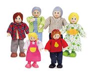 Hape-Wooden Happy Family-Caucasian