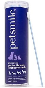 Petsmile Professional Pet Toothpaste Applicator Swabs for Toothpaste Vohc Approved Brand