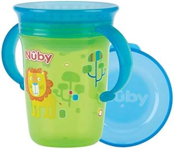 Nûby Gobelet Magique 360° avec Anses Vert 240 ml