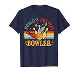 Bowling-Shirt Worlds Okayest Bowler