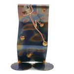 Rock Wall Climber Collectible Handmade Metal Art Figurine, Desk Accessories, Trophy, Boss Gift, Home Office Décor, Rock Climbing