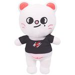 8in Stray Kids Plush Toys, Plush,Stuffed Fashion Cool Fun Character Doll Gift for Kids Fans (Jiniret)