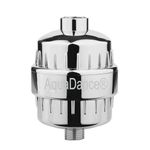 AquaDance Shower Filter For Bathroom For Hard Water Problems | Water Softener For Home Reduces Dry | Angle-Adjustable | Eczema And Dramatically Improves The Condition Of Your Skin (Multicolour)