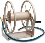 Liberty Garden Products 3-in-1 Garden Hose Reel with 200-Foot Hose Capacity 703-1-Tan
