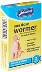 Johnson's One Dose Wormer for Cats and Kittens, 2-Piece