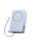 UGREEN MagFlow for MagSafe Power Bank Qi2 25W Wireless Fast Charging 20000mAh Magnetic Portable Charger with Built-in Cable PD 45W Battery Pack Compatible with iPhone Air/17/16/15/14/13/12 Series