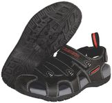 Exustar E-SS503 Bike Sandal, Black, 37/38 Euro or 5-6 US