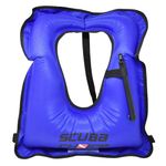 Scuba Choice Adult Royal Blue Snorkel Vest with Crotch Strap, X-Large