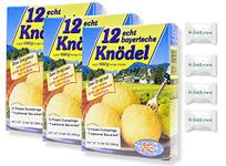 Dr. Willi Knoll 12 Traditional Bavarian Dumpling Mix, 10.89 ounce (Pack of 3) - Easy to Prepare and Delicious German Potato Dumpling Mix with 4 Intfeast Mints