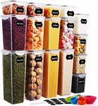 16 Pack Airtight Food Storage Conta