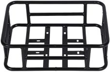 KKPLZZ Rear Bike Basket Iron Waterp