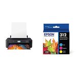 Expression Photo HD XP-15000 Wireless Colour Wide-Format Printer, with Ink Bundle