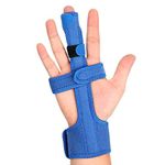 Trigger Finger Splint, Finger Brace, with Steel Corrector Mallet Finger Splint Finger Splints for Women Finger Fractures