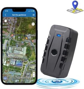 Winnes GPS Tracker 20000mAh Long Working Time Car Trackers Realtime Track Location Activity Monitor Strong Magnetic Outdoor Waterproof Anti-theft Vehicle Tracker with APP, No Subscription fee