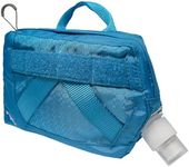 Kurgo Dog Hydration Flask, Detachable Molle Compatiable Water Pouch, Attachable Pouch for Dog Molle Harness, Service Dog Harness Attachment, RSG (Coastal Blue)