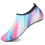 SYKT Water Shoes Barefoot Quick-Dry Aqua Yoga Socks Slip-on Men Women Kids