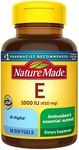 Nature Made Vitamin E 1000 IU (dl-Alpha) Softgels 60 Ct