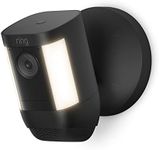 Ring Spotlight Cam Pro, Wired | 3D Motion Detection, Two-Way Talk with Audio+, and Dual-Band Wifi (2022 release) - Black