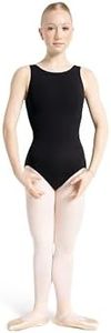 Capezio Women's High-Neck Tank Leotard,Black,Medium