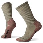 Smartwool Womens Hike Classic Edition Light Cushion Crew Socks, TAUPE, S EU