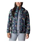 Columbia Women's Flash Challenger Novelty Windbreaker, Nocturnal Poplines Print, Large