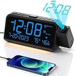 Projection Alarm Clock for Bedroom 
