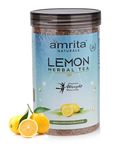 Amrita Naturals Lemon Herbal Tea | Natural Tea for Immunity Booster, Combats Acidity | Gives Skin a Natural Glow | Improves Metabolism & Reduces Waist || 500 Gram ||