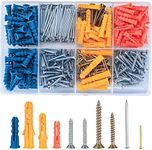 360 Pcs Drywall Wall Anchors and Sc