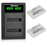 Hisewen EN-EL5 Battery 2 Pack and Dual USB Charger for Nikon EN-EL5 Coolpix P530, P520, P510, P100, P500, P5100, P5000, P6000, P90, P80 Cameras