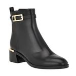 Calvin Klein Women's Jallis Ankle Boot, Black 002, 9