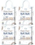 YanZonic Chugga Chugga Two Two Party Decorations - Train Party Favor Bags for Train Party Favors, Choo Choo I'm 2 Celebrations, Train Gift Bag Needs, 2nd birthday decorations boy, Pack of 16