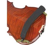 Kun ORIGINAL Violin Shoulder Rest 1/2-3/4 Size Black (1/2-3/4 Size Black)