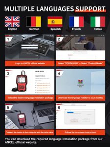 ANCEL VD700Pro OBD2 Scanner for VAG Vehicles – Diagnostic Tool