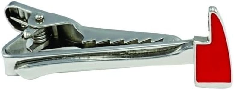 Hero's Pride Fire Axe Tie Bar - Nickel - 40mm