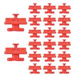 Legrand OnQ AC1051-KH-20 Keyhole Post (20 Pack), Ratchet Clips Red