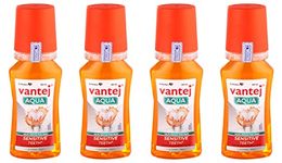 "Dr Reddy's Vantej Aqua | Advanced Protection Mouthwash for Sensitive teeth | Rapid sensitivity pain relief in 3 days | Zero Alcohol | with Fresh Mint Flavour | 100 ml x Pack of 4"