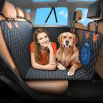 YLKU Dog Car Seat Cover for Back Se