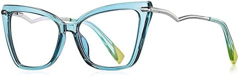Blue light blocking eyeglasses women square anti blue light glasses computer gaming eyeglasses anti glare blue frame eyewear