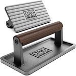 Soho Grilling Gift for Dad, BBQ Cast Iron Grill Press for Smash Burger, Hamburger, Meat, Bacon (2.6 lbs) Cooking Weight for Fathers Day/Christmas/Birthday “Dad The Grill King” (Gift Boxed)