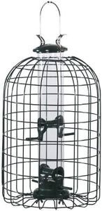 Woodlink LTD. Audubon Wild Bird 1.25 lb. Plastic/Wire Caged Tube Bird Feeder 4 Ports