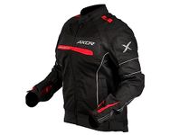 Axor Unisex-Adult Fur Diva Standard Length Jacket Black Red (S)