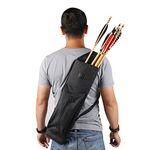 Toparchery Deluxe Canvas Back Arrow Quiver Both Straps