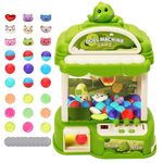 Large Claw Machine for Kids with Sound and Light,Arcade Game,Timing Competition Mode,Sweet Dispenser with Play Coins,Candy/Vending Machine Toys,Egg Twist Toy,Gift for Girls Boys 3 4 5 6 Years Old
