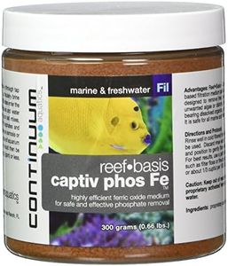 Continuum Aquatics Reef-Basis Captiv Phos Fe - Highly efficient ferric Oxide Filtration Media for Safe and Effective Phosphate Removal in Marine, Reef and Freshwater Aquaria 300-g