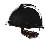 MSA V-Gard 520 Peakless Safety Helmet MSAGV9 Colour=Black