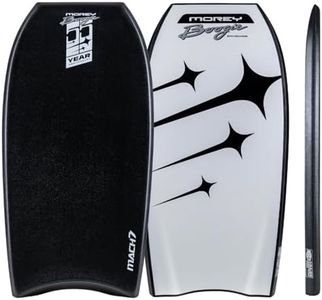 MOREY® Boogie Board. Mach 7, Pro Bodyboard; Body Boards for Beach, Embedded Rod for Durability, Engineered with HDPE Slick Bottom for Speed (2026 Model) (Limited Edition)